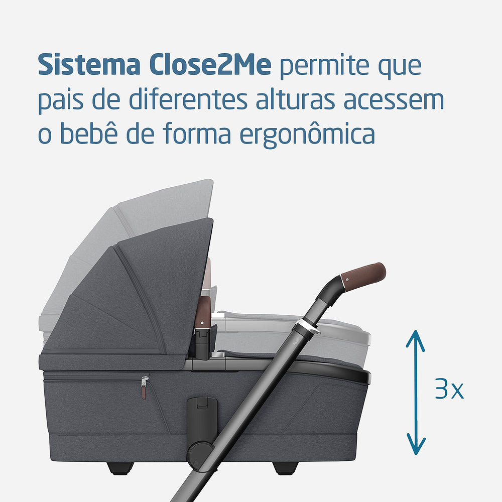 Moisés Fame Max Twillic Graphite - Maxi-Cosi