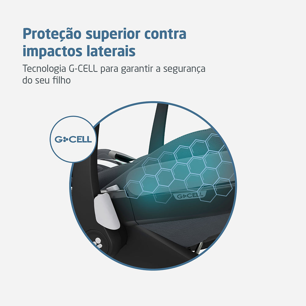 Bebê Conforto Pebble 360 Pro² com Base Family Fix Graphite - Maxi-Cosi