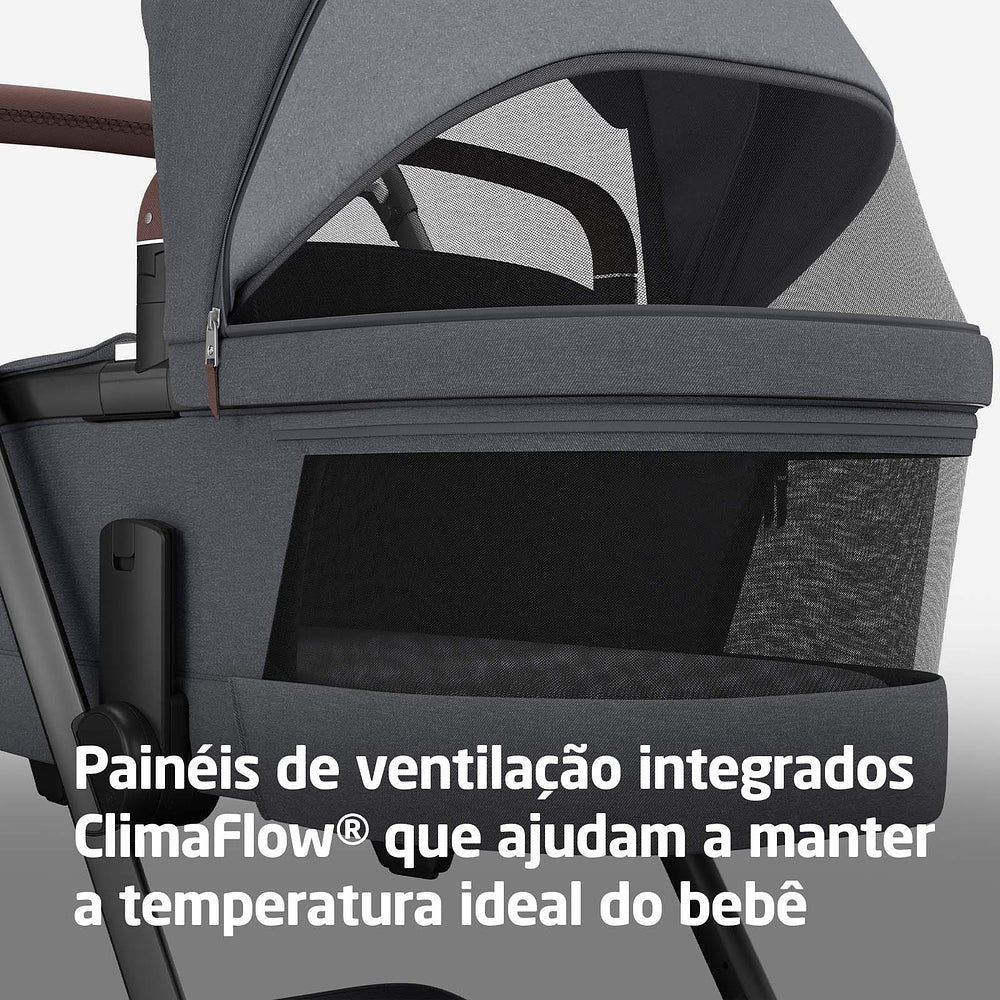 Moisés Fame Max Twillic Graphite - Maxi-Cosi