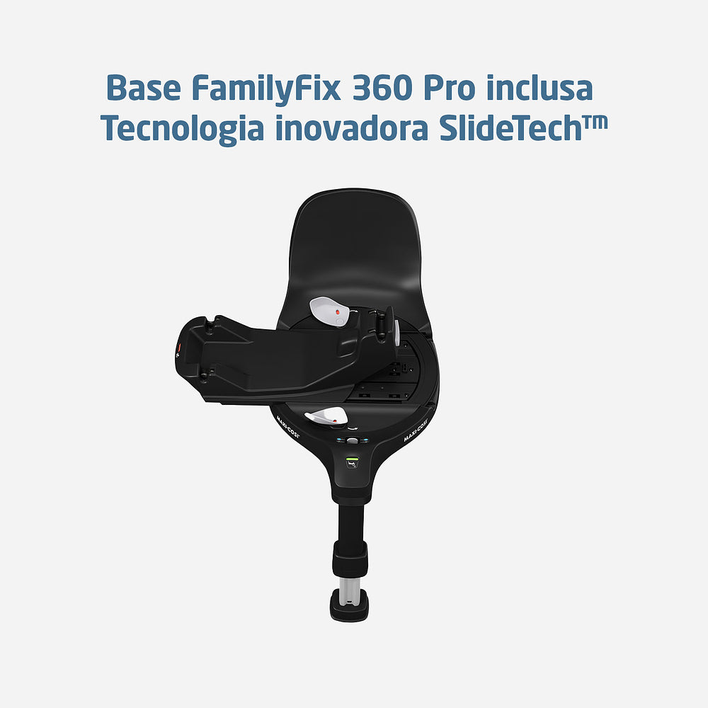 Bebê Conforto Pebble 360 Pro² com Base Family Fix Graphite - Maxi-Cosi