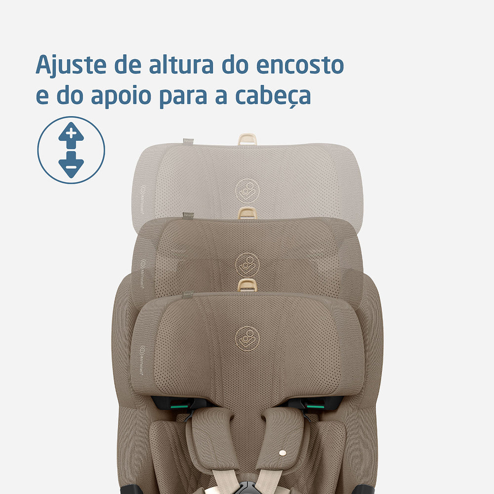 Cadeirinha Emerald 360 Pro Max Authentic Truffle - Maxi-Cosi