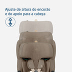 Cadeirinha Emerald 360 Pro Max Authentic Truffle - Maxi-Cosi