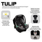 Bebê Conforto Tulip Diamante Alphast - Abc Design