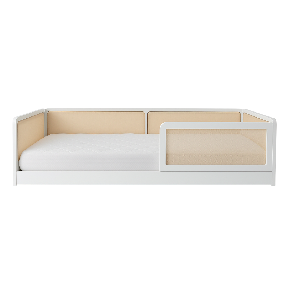 Cama Infantil Montessoriana Flow Branco