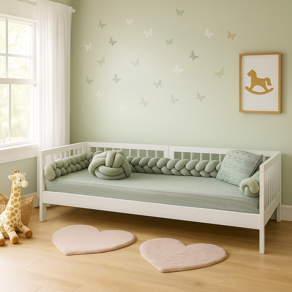 Cama de Solteiro Infantil Split Branca