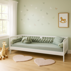Cama de Solteiro Infantil Split Branca