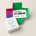 Caixinha Voucher Vale Presente Valor:R$1000