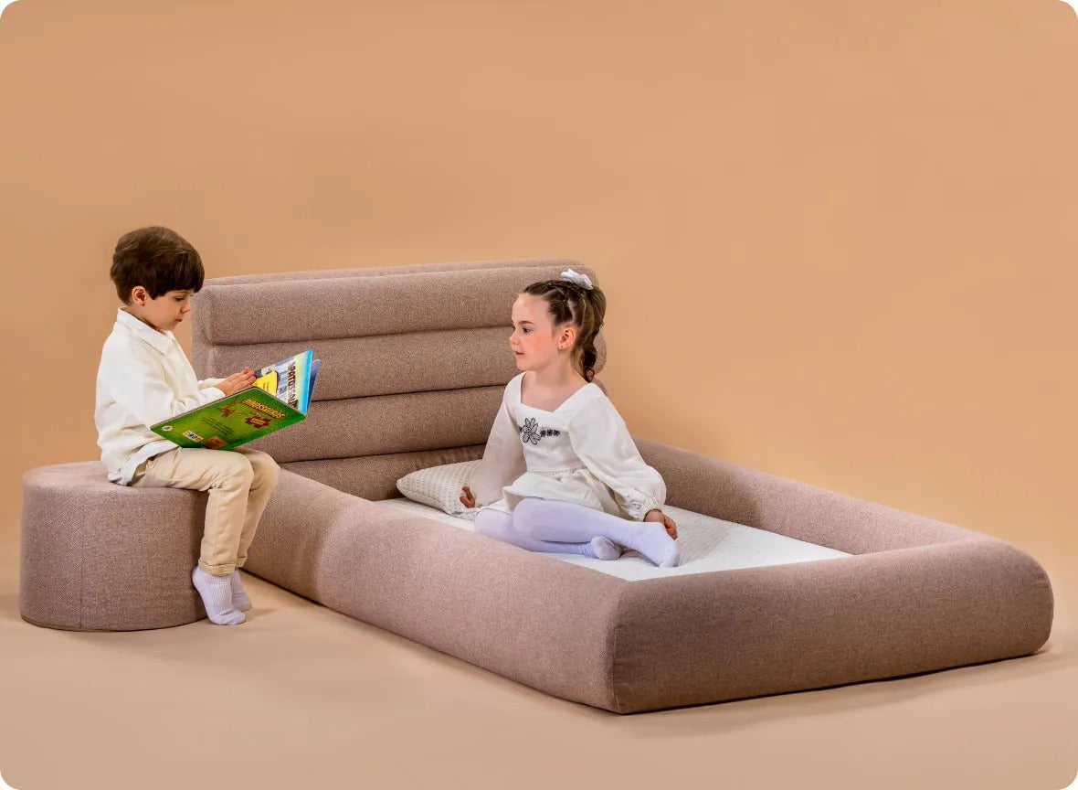 Cama Montessoriana Gomos Junior Azul Escuro - Bell Baby