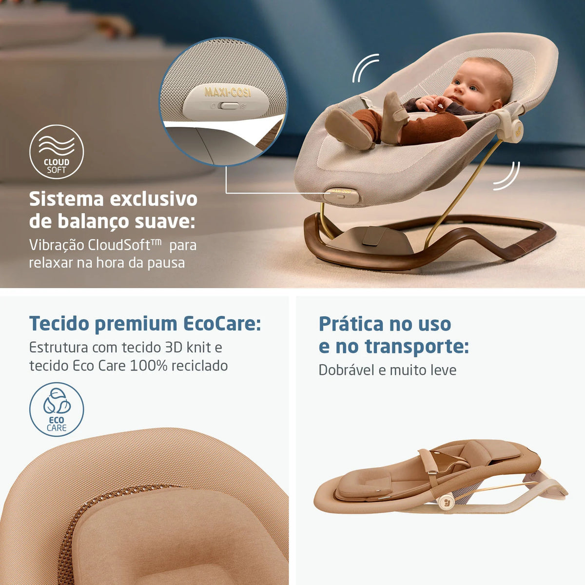 Cadeira de Descanso Dove Pro Max Elegance - Maxi-Cosi