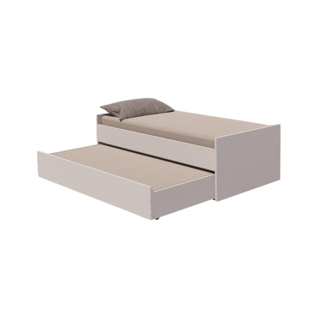 Cama Bicama Solteiro e Casal Versatile 3 em 1 - Areia - Kartoon