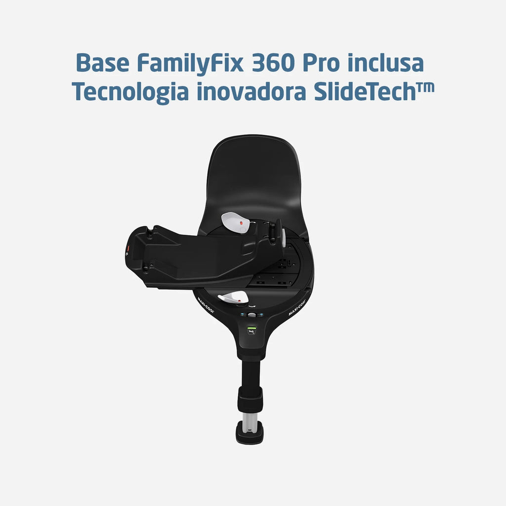 Bebê Conforto Pebble 360 Pro² com Base Family Fix Twillic Truffle - Maxi-Cosi