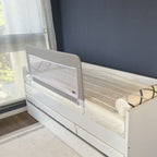 Grade de Proteção para Camas Premium 121cm x 60cm - Cor:Cinza
