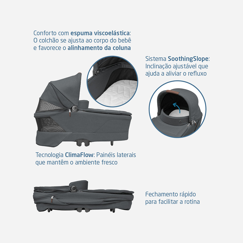 Moisés Sense Twillic Graphite - Maxi-Cosi