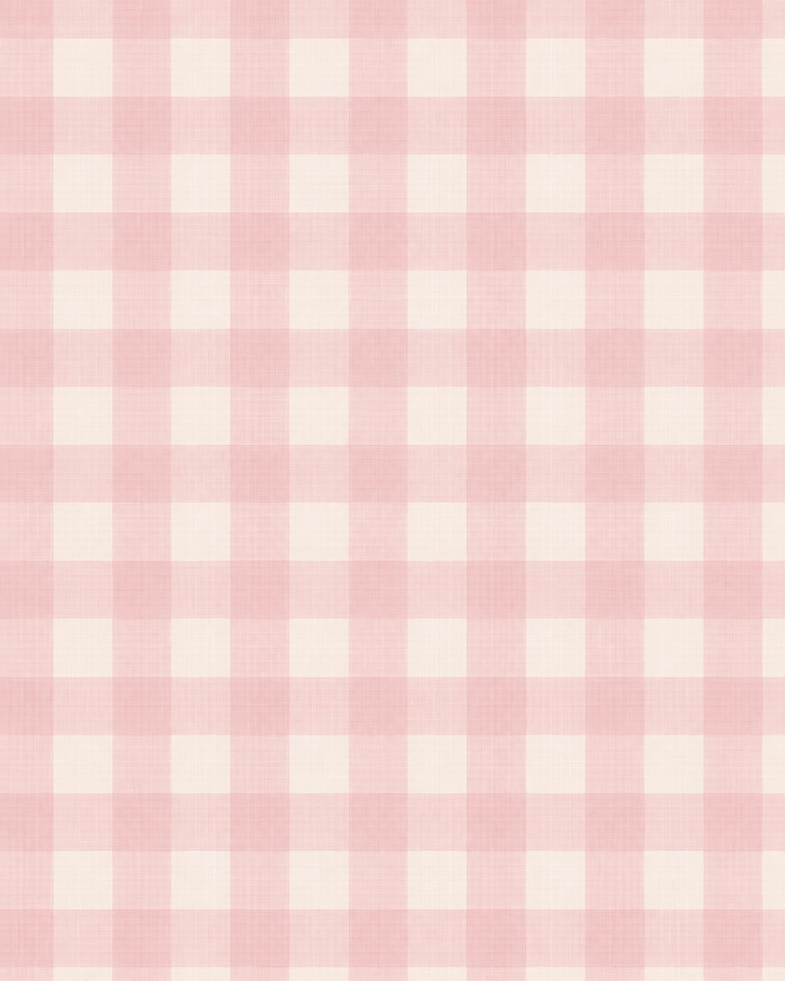 Papel de Parede - Xadrez Rosa Aquarela