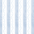 Papel de Parede - Listras Onduladas Azul Suave 15570