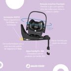 Bebê Conforto Pebble 360º com Base Essential Black - Maxi-Cosi
