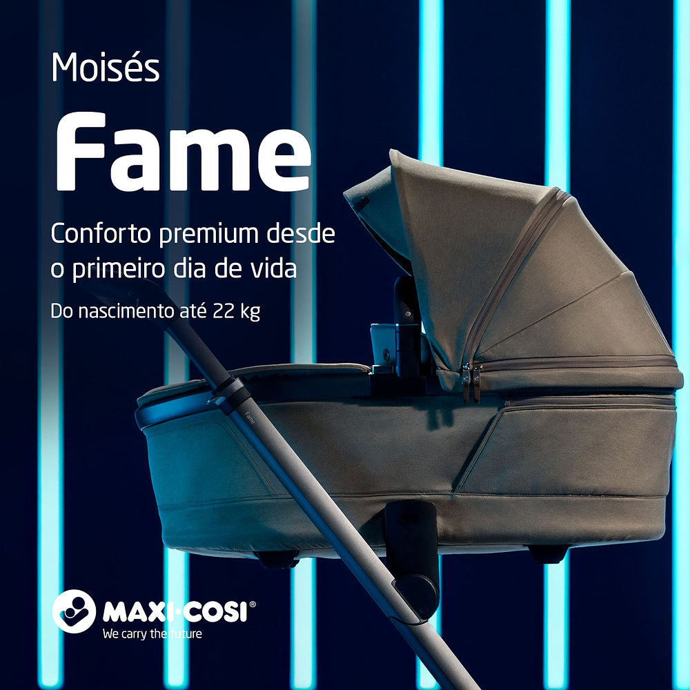 Moisés Fame Max Twillic Graphite - Maxi-Cosi