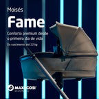 Moisés Fame Max Twillic Graphite - Maxi-Cosi
