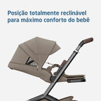 Carrinho Fame Max Twillic Truffle - Maxi-Cosi