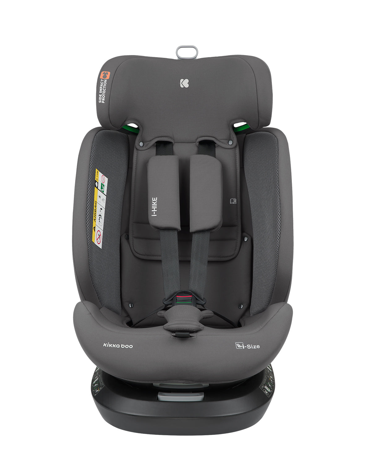 Cadeira de Carro Isofix I-Hike 360 (40 a 150cm) - Dark Grey - Kikka Boo