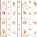 Papel de Parede - Folhagens Terracota 37