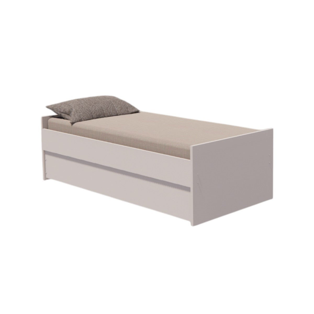 Cama Bicama Solteiro e Casal Versatile 3 em 1 - Areia - Kartoon