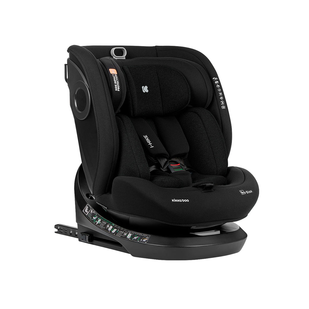 Cadeira de Carro Isofix I-Hike 360 (40 a 150cm) - Black - Kikka Boo