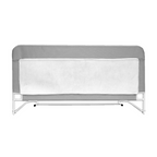Grade de Proteção para Camas Premium 121cm x 60cm - Cor:Cinza