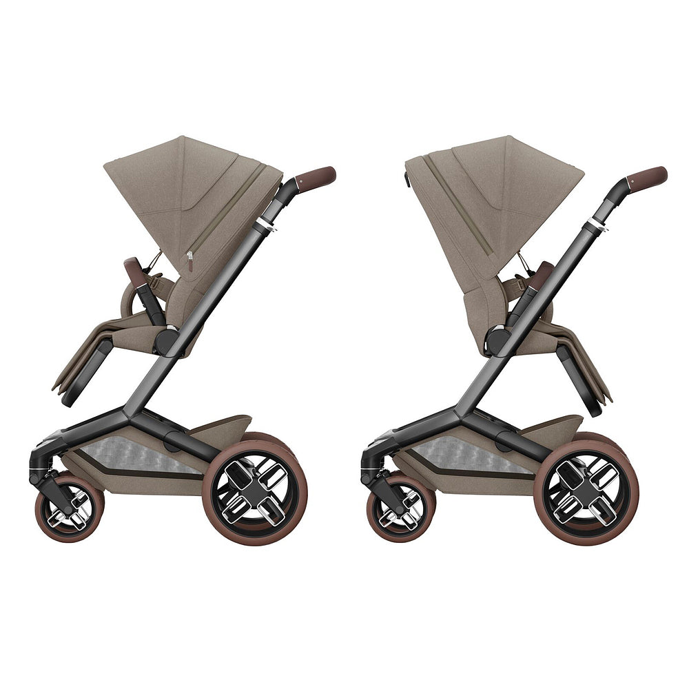 Carrinho Fame Max Twillic Truffle - Maxi-Cosi