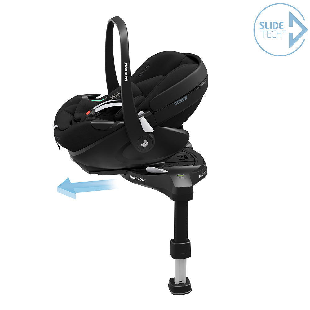 Bebê Conforto Pebble 360 Pro² com Base Family Fix Essential Black - Maxi-Cosi