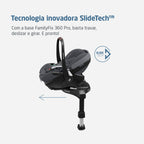 Bebê Conforto Pebble 360 Pro² com Base Family Fix Graphite - Maxi-Cosi