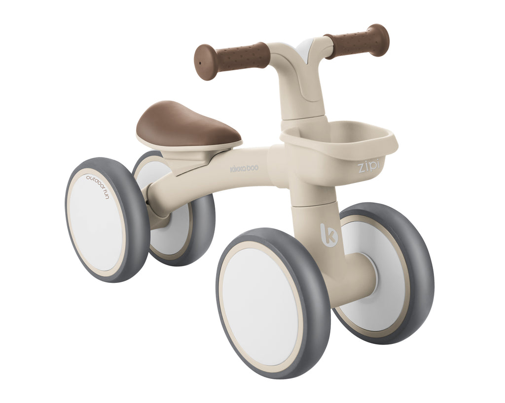 Bicicleta Infantil de Equilíbrio Zipi - Kikka Boo Beige