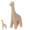 Escultura decorativa girafa – Bege