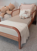 Cama de Solteiro Infantil Taline Madeira Jequitibá