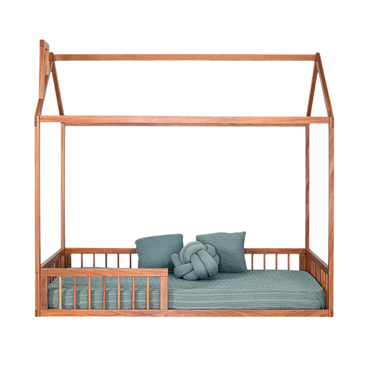 Cama de Solteiro Casinha Montessoriana Madeira