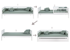 Cama de Solteiro Infantil Split Rosa