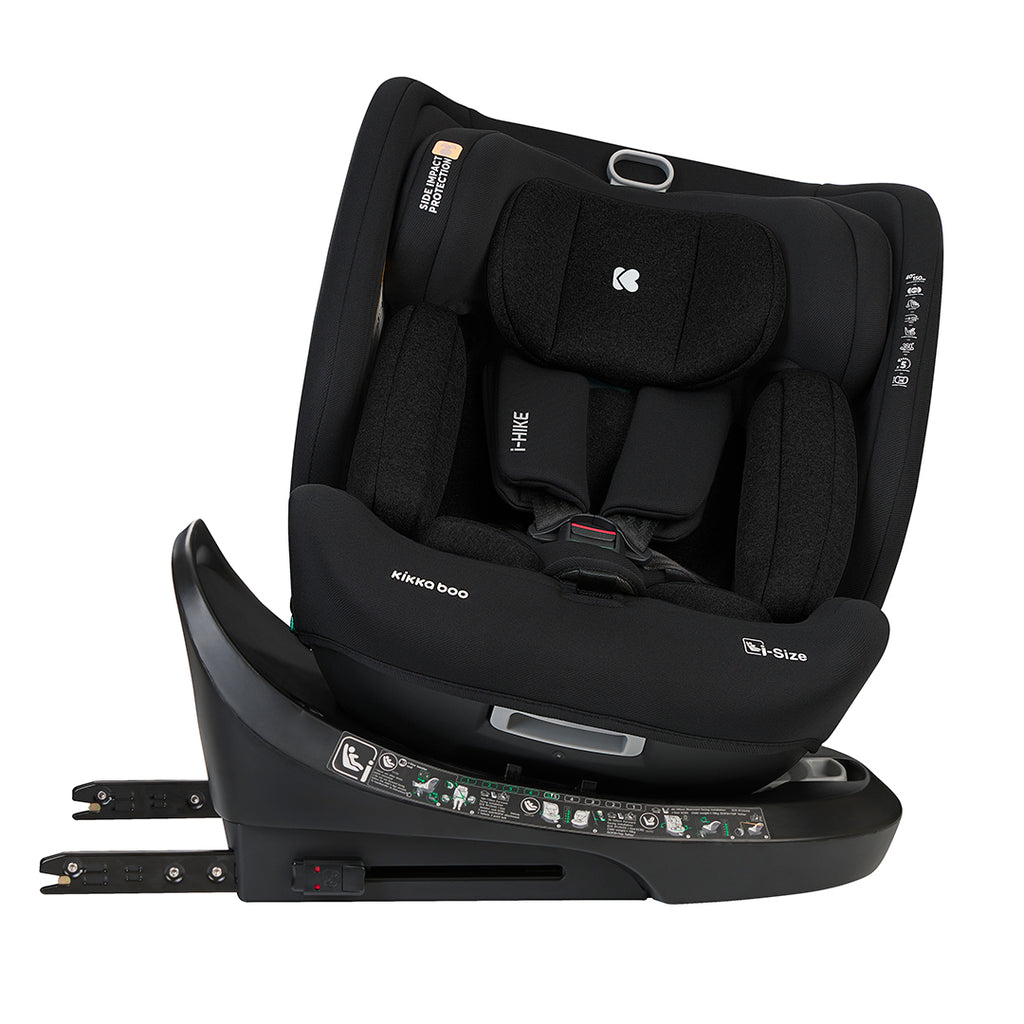 Cadeira de Carro Isofix I-Hike 360 (40 a 150cm) - Black - Kikka Boo