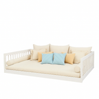 Cama de Casal Montessoriana Nantes Branca