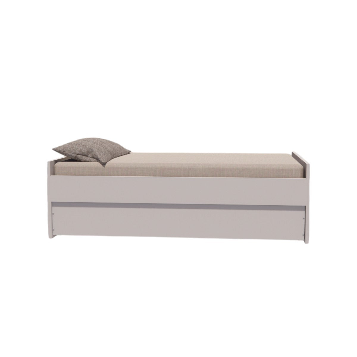 Cama Bicama Solteiro e Casal Versatile 3 em 1 - Cinza Harbor - Kartoon
