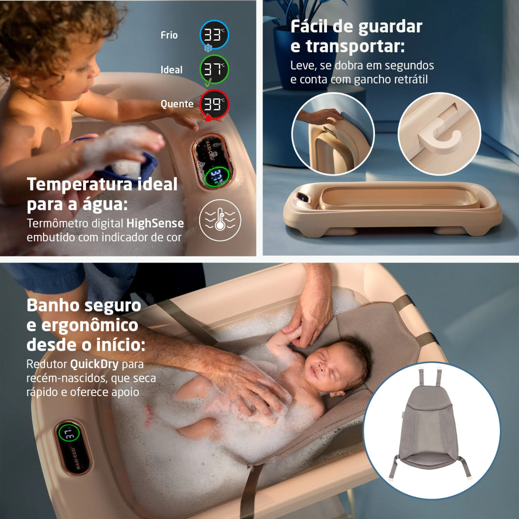 Banheira Indigo Plus Muted Terra - Maxi Cosi