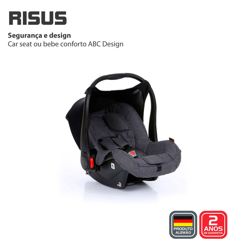 Bebê Conforto Risus Asphalt - Abc Design