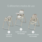 Cadeira Refeição Minla Essential Graphite - Maxi Cosi