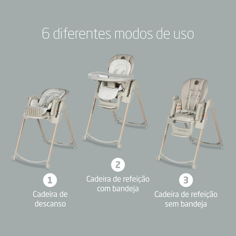 Cadeira Refeição Minla Essential Graphite - Maxi Cosi