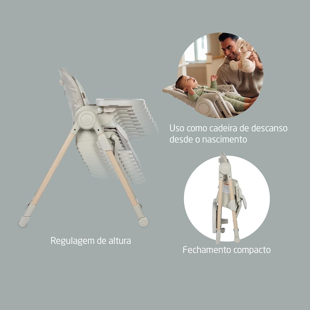 Cadeira Refeição Minla Essential Graphite - Maxi Cosi
