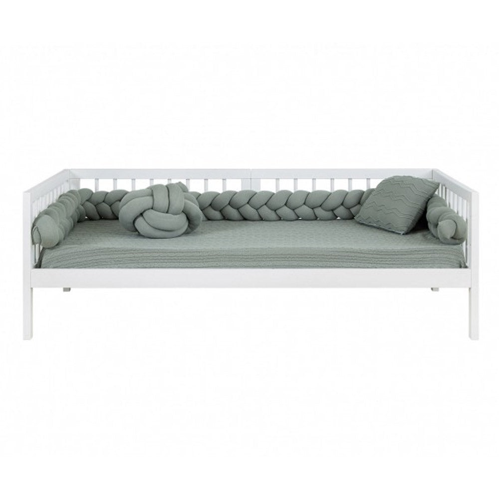 Cama de Solteiro Infantil Split + Cama Auxiliar Rosa