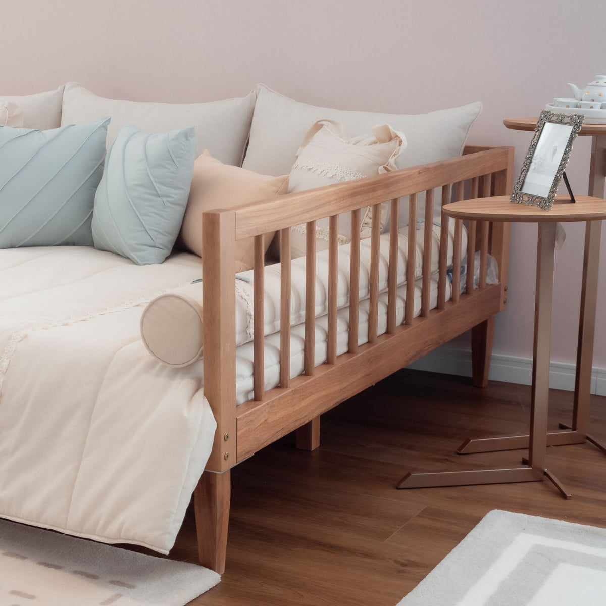 Kit de Pés para Cama Nantes Madeira