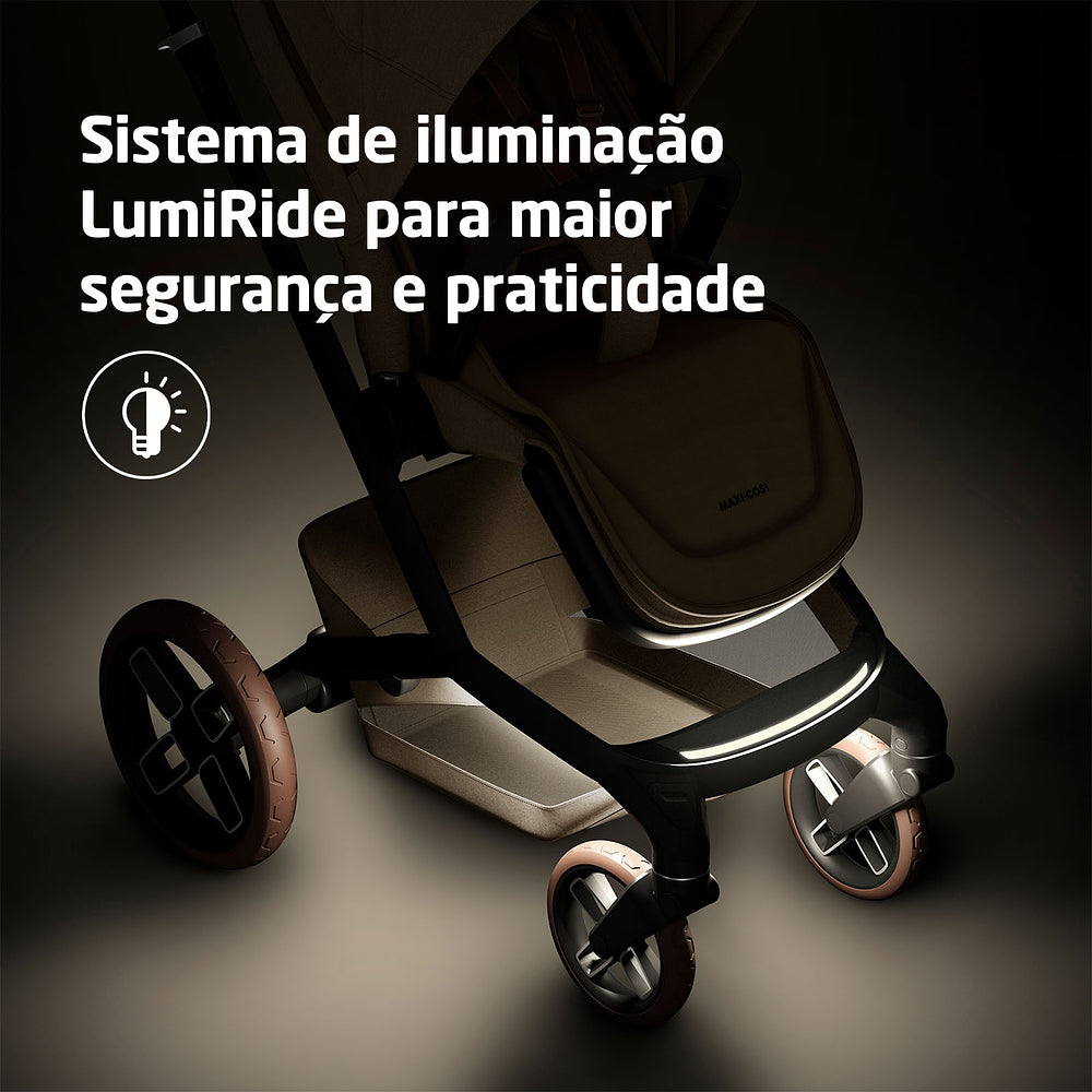 Carrinho Fame Max Twillic Truffle - Maxi-Cosi