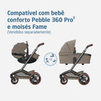Carrinho Fame Max Twillic Truffle - Maxi-Cosi