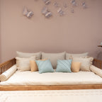 Kit Completo Almofadas Decorativas Neutro Cama Casal