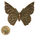 Escultura de parede borboleta 15cm – Dourado